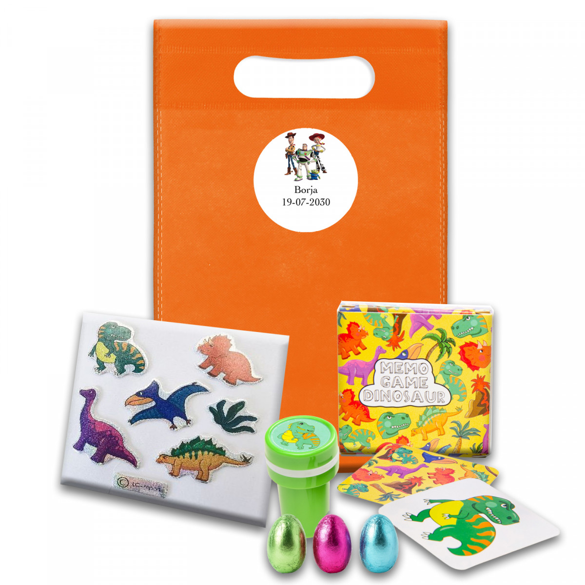 Toy story sac piñata avec des détails ludiques pour enfants