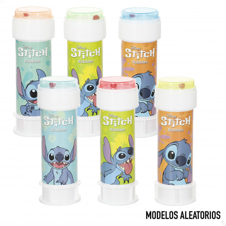 Stitch sac surprise avec bulleur accessoires de papeterie et sucette langue peinture