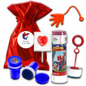Spiderman sac en métal avec des détails amusants pour enfants