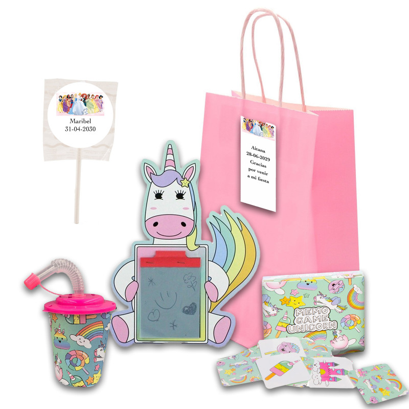 Princesses pack thématique pour des détails lors de fêtes d enfants