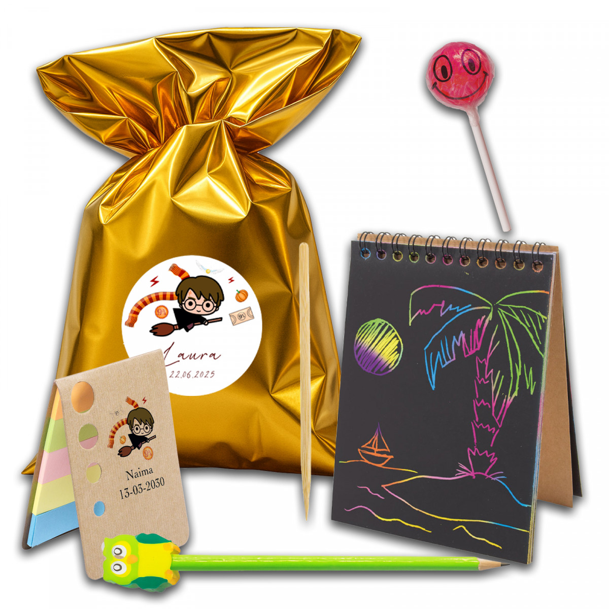 Harry Potter, pack de cadeaux de papeterie pour événements