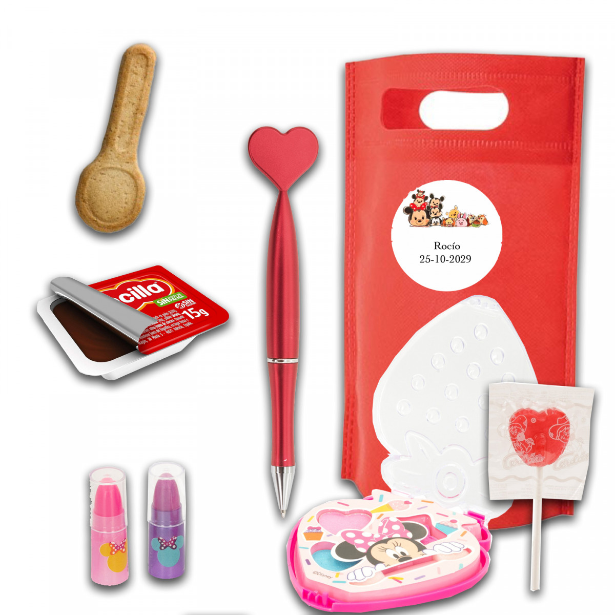 Disney, sac Minnie avec set de maquillage et détails pour filles