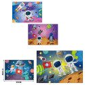 Peppa Pig, pack fête enfant avec des détails d'astronaute