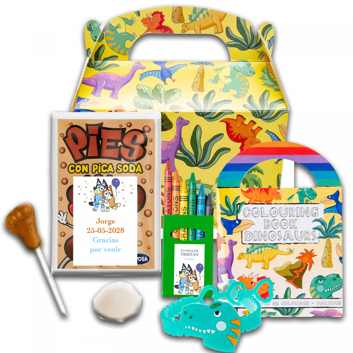 Bluey et Bingo, un pack thématique super amusant pour les célébrations enfantines.