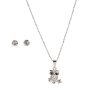 Pendentif et boucles d'oreilles