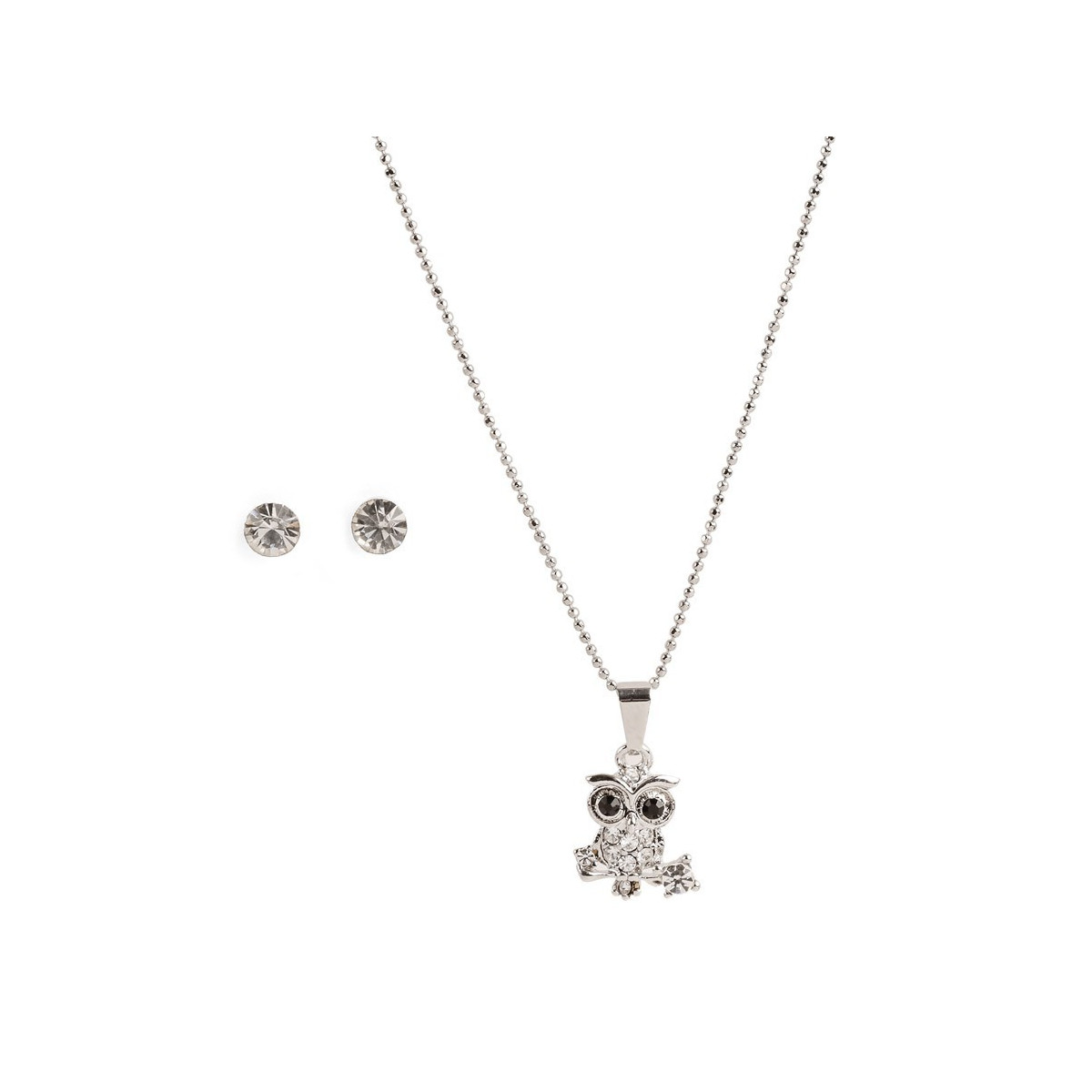 Pendentif et boucles d'oreilles