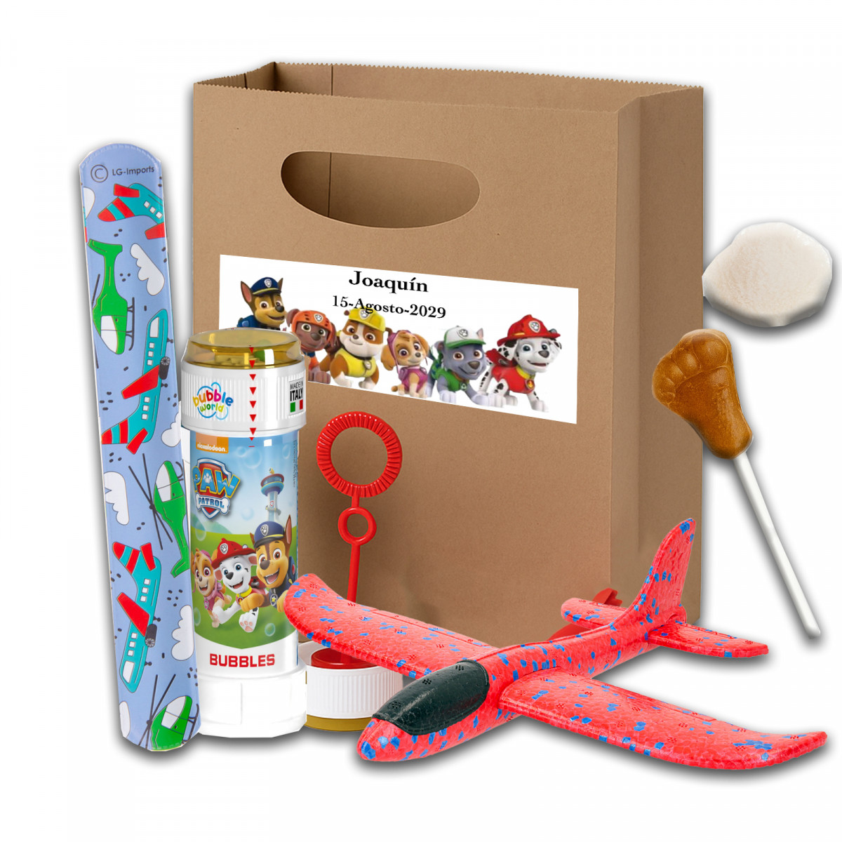 Patrouille canine pack de cadeau enfant avec des activités éducatives et amusantes