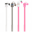 Détails invités enfants stylos kawaii animaux 40 unités
