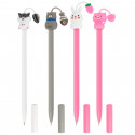 Détails invités enfants stylos kawaii animaux 40 unités