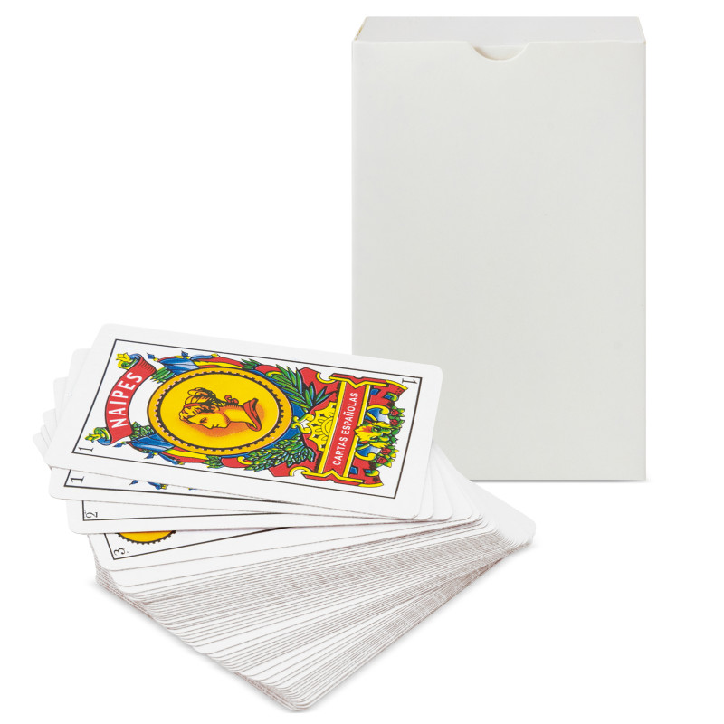 Détails pour invités jeu de cartes espagnoles