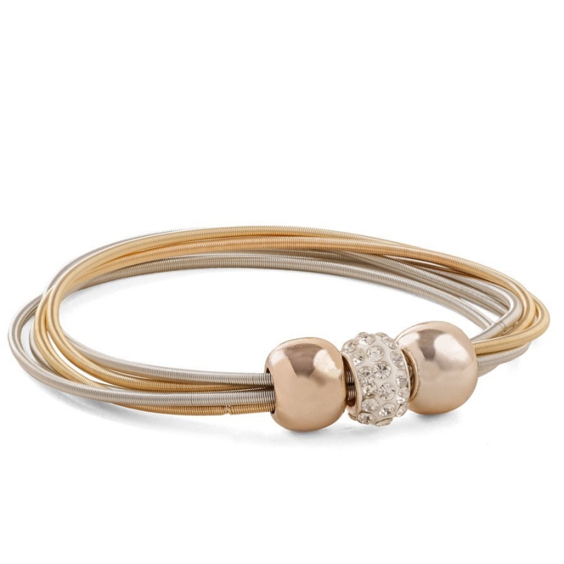 Bracelet Doré Fantaisie Tendance Bracelet Doré Fantaisie Tendance
