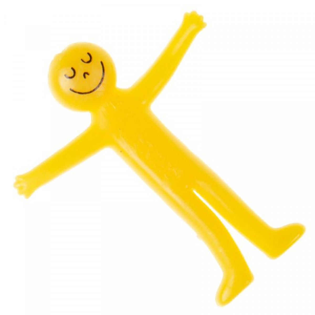 Figure élastique de visage souriant pour les détails des invités
