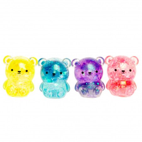 Squeeze en forme d ours en peluche rempli de fantaisie