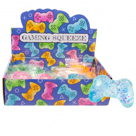 Cadeau enfant squishi en forme de manette de jeu vidéo