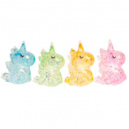 Détail pour filles squishy licorne