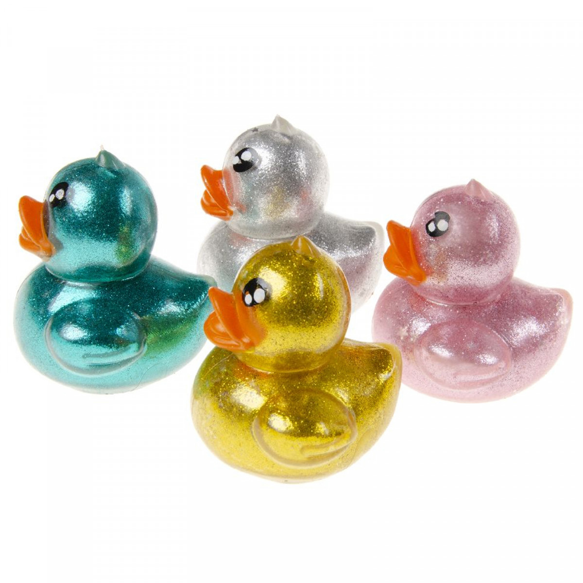Canard en plastique brillant