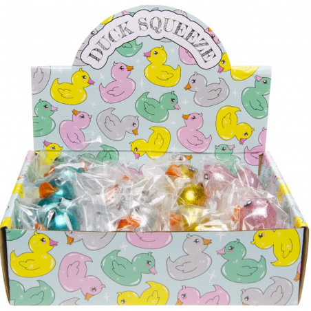 Canard en plastique brillant