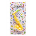Saxophone en jouet de 15 cm de couleurs
