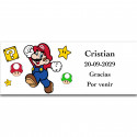 Súper mario bros sac avec des cadeaux amusants pour les enfants