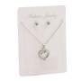 Collier et boucles d'oreilles