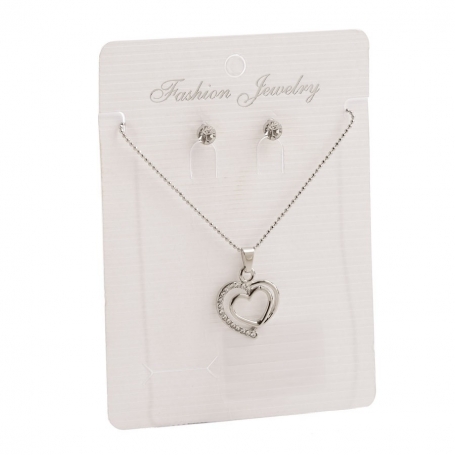 Collier et boucles d'oreilles