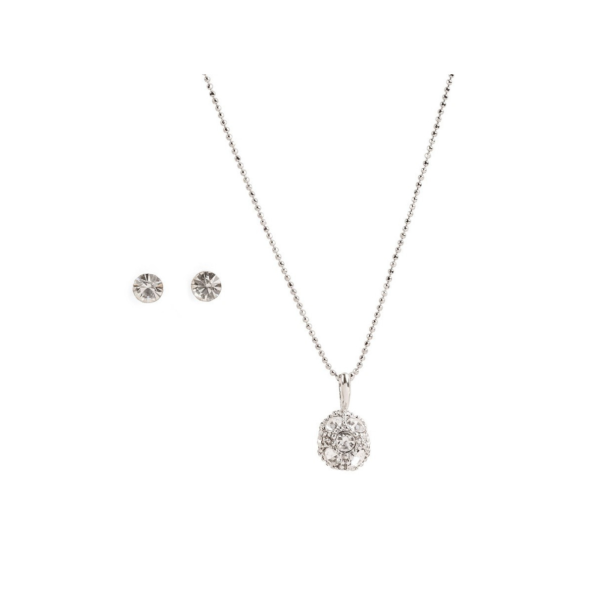 Ensemble collier boucles d'oreilles