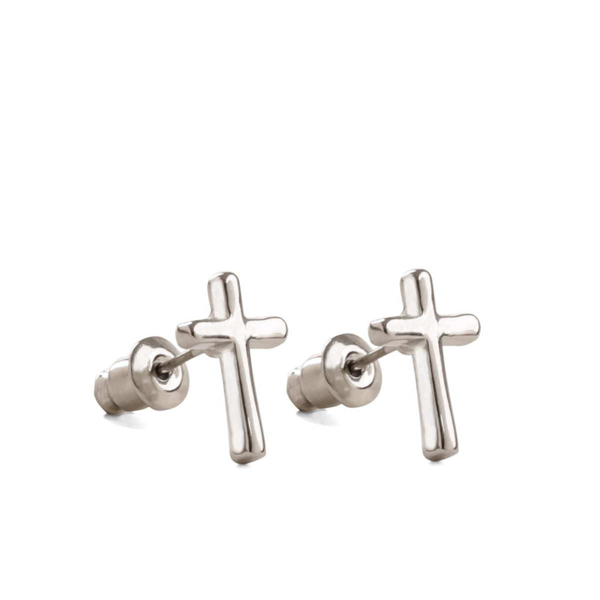 Boucles d'oreilles croix