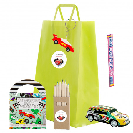 Pack d invitation personnalisé cars pour les enfants