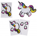 Cadeau thématique de princesses avec des licornes jeux et douceurs