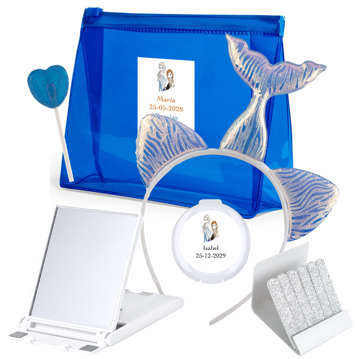 Détail spa enfant personnalisé frozen