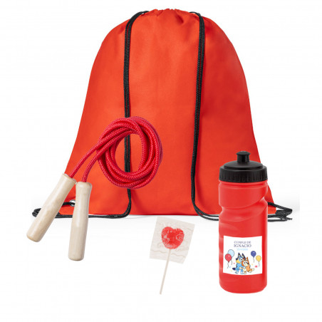 Bluey et bingo ensemble de sport pour enfants personnalisé