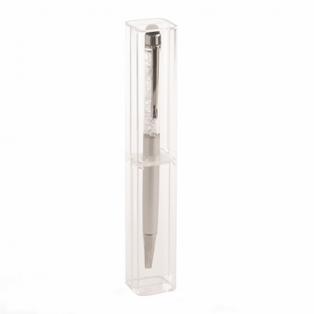 Stylo couleur argent
