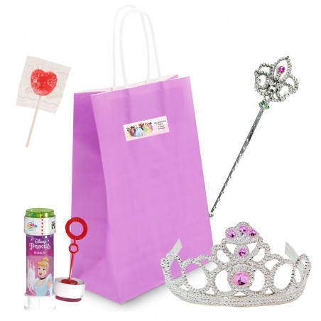 Sacs personnalisés princesse avec des détails pour filles