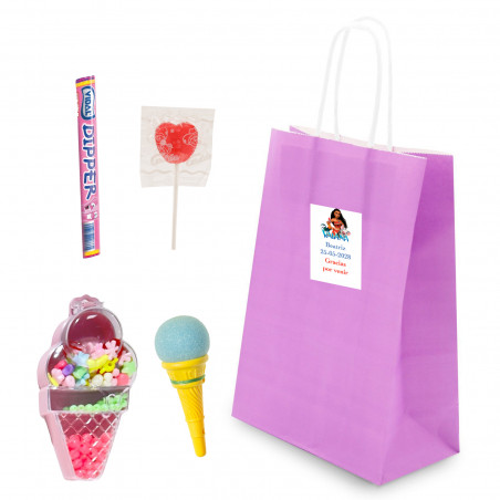Vaiana moana sac personnalisé avec des détails pour enfants