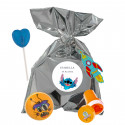 Détails amusants de Stitch pour des piñatas avec des sucettes