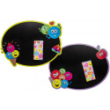 Tableau avec craies pour fêtes d'enfants