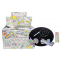 Tableau licorne avec craies