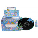 Tableau enfant marin avec craies