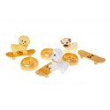 Chien miniature avec accessoires pour jeux d enfants