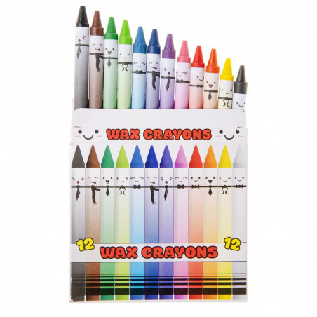 Cires de couleur en boîte