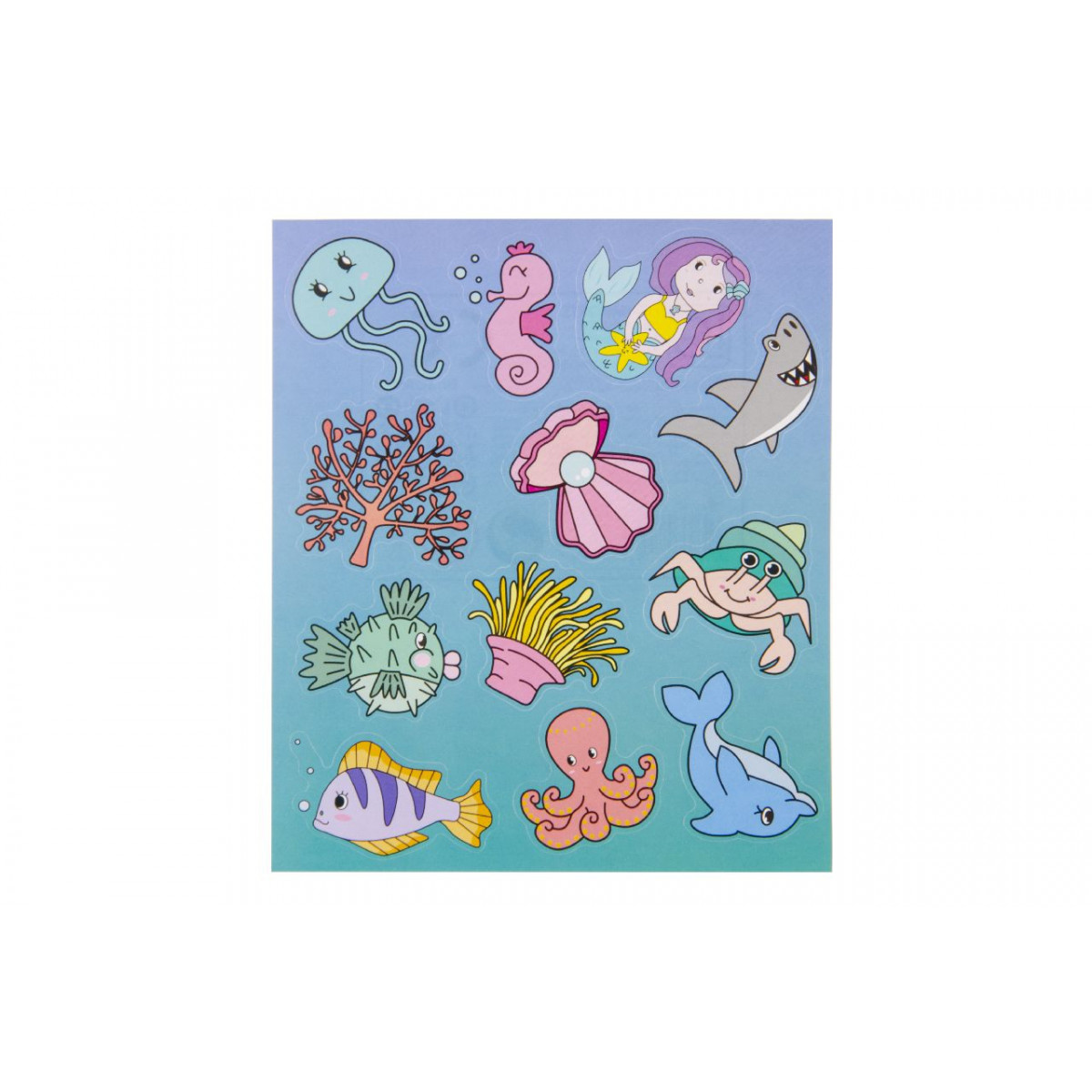 Adhésifs animaux marins