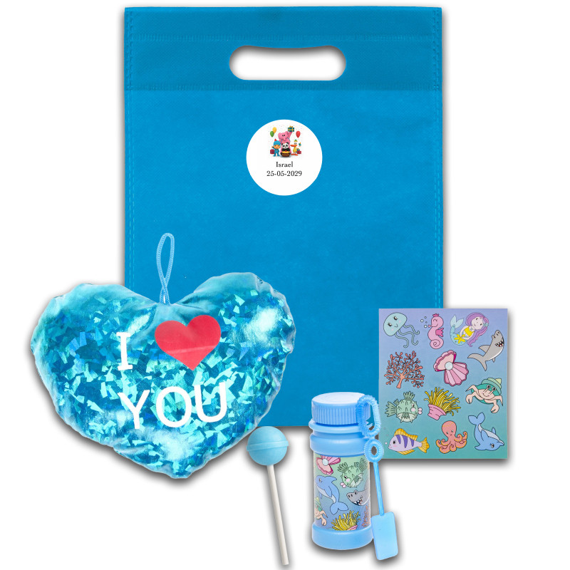 Pocoyó pack cadeau avec peluche cœur