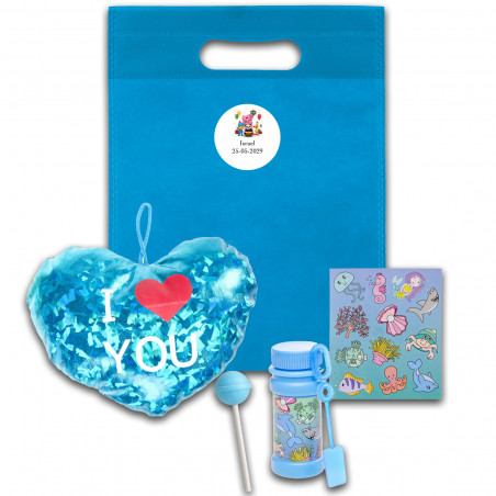 Pocoyó pack cadeau avec peluche cœur