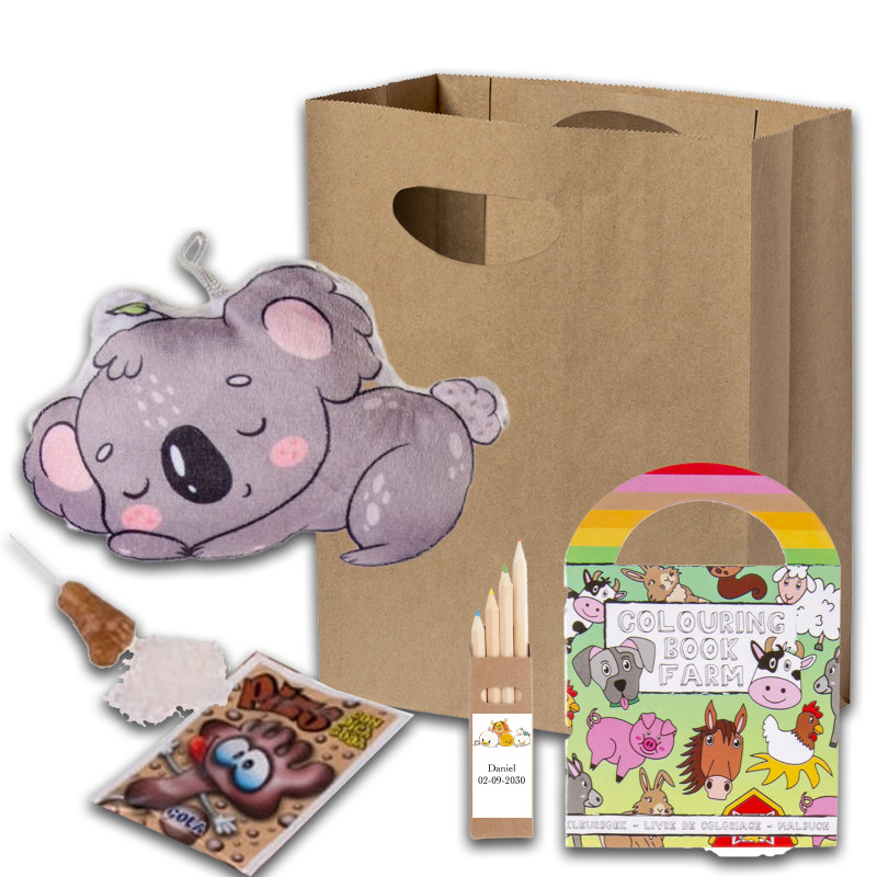 Disney pack enfant personnalisé avec peluche bonbons et activités