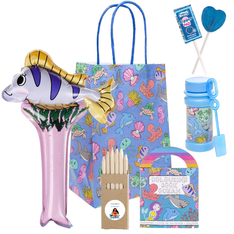 Vaiana moana sac cadeau avec des cadeaux pour enfants