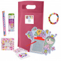 Pack de princesses avec tableau magique, bulles et bonbons