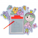 Pack de princesses avec tableau magique, bulles et bonbons