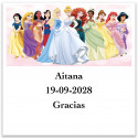 Pack de princesses avec tableau magique, bulles et bonbons