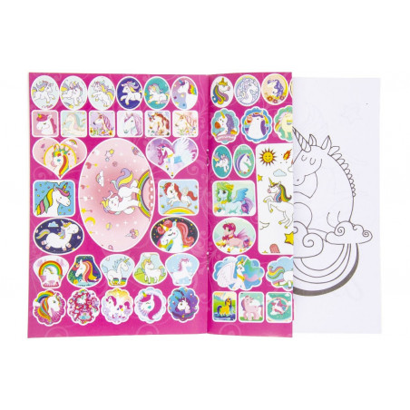 Gabby Gato pack enfant avec livre de coloriage, bulles, crayons et pastels