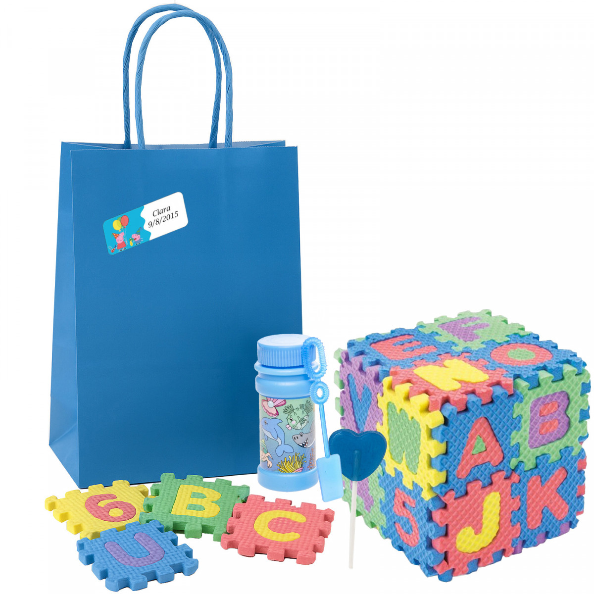 Peppa Pig, pack de cadeau enfant personnalisé éducatif